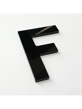 F - 4D Number Plate Digit 3mm (Car)
