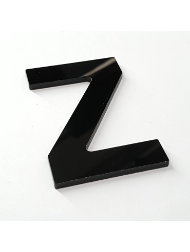 Z - 4D Number Plate Digit 3mm (Motorbike)